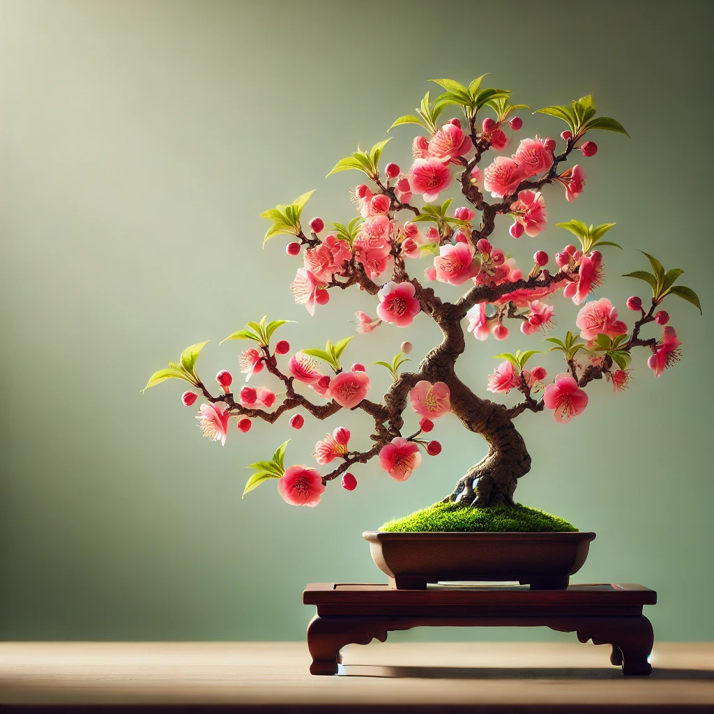 When do bonsai trees blossom