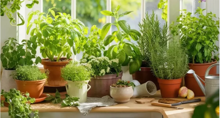 Indoor Herb Garden
