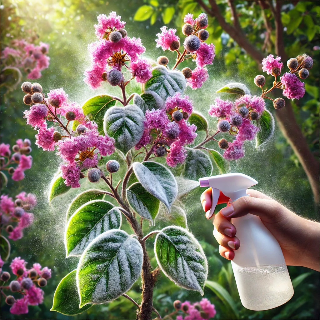 Can Vinegar Kill Mildew on Crepe Myrtle